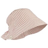 Liewood klobuček sander stripe coral blush/creme de la creme Cene