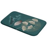 Douceur d intérieur Tirkizna kupaonska prostirka 45x75 cm Ginkoblue – | shoptok.hr