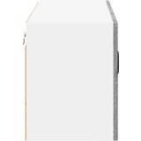 vidaXL Stenska kuhinjska omarica s polico Siva Sonoma 80 x 31 x 40 cm | Shoptok.si