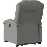 vidaXL Električni naslonjač na podizanje od tkanine tamnosivi | shoptok.hr