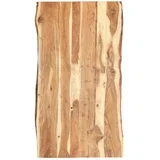 ploča od masivnog bagremovog drva 118 x (50-60) x 3,8 cm