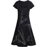 Desigual Haljina crna / bijela | shoptok.hr
