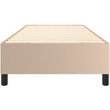  Okvir za krevet s oprugom boja cappuccina 90x200 cm od umjetne kože | shoptok.hr