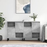 Komoda 2 kom siva boja betona od konstruiranog drva | shoptok.hr
