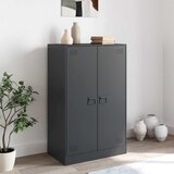  Komoda antracit 67 x 39 x 107 cm čelična | shoptok.hr