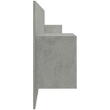  Posteljno vzglavje z omaricami betonsko siv konstruiran les, (20793860) | Shoptok.si