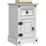  Noćni ormarić s ladicama Corona Bijelo 35 x 32,5 x 58 cm | Eponuda.com