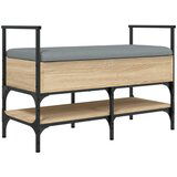  The Living Store Klop za čevlje sonoma hrast 85,5x42x57,5 cm inženirski les - Klop Za Čevlje, (21448441) | Shoptok.si