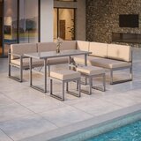 Beldano Lounge Garnitura Genf, Siva, 5-Delno | Shoptok.si
