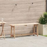 vidaXL Vanjska klupa 119x35x47 cm Odgovara masivnoj borovini | shoptok.hr