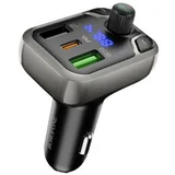 transmiter Bluetooth sa USB+Type-C punjaćem BOROFONE BC38 Flash Energy PD20W+QC3.0 car TF card playback black