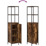  Set namještaja za kupaonicu Zidne 3 pcs Dimnjeni hrast i crna | shoptok.hr