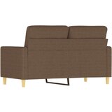  Kavč dvosed rjav 120 cm blago, (20910578) | Shoptok.si
