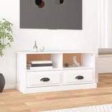 The Living Store TV omarica bela 93x35,5x45 cm inženirski les - TV Omarica, (21375229) Cene