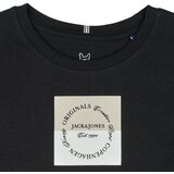 Jack & Jones Majice s kratkimi rokavi JORCATSKILLS SQUARE BRAND Črna | Shoptok.si