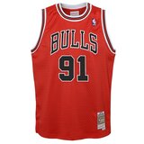 Mitchell And Ness Dennis Rodman 91 Chicago Bulls 1997-98 Swingman Road dječji dres | shoptok.hr