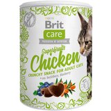 Brit Care mačji priboljški superživila in piščanec - Varčno pakiranje: 3 x 100 g Cene