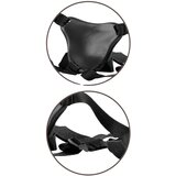 King Cock Elite Comfy - dildo na kopču s pojasom (tamno prirodno) | shoptok.hr