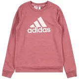 ADIDAS SPORTSWEAR Sportska sweater majica prljavo roza / bijela