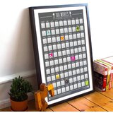  Poster na grebanje 100 filmova koje moraš pogledati | shoptok.hr