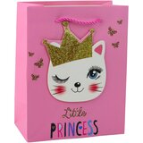  Paper Gift Bag Kittens Glitter Pink 23 x 18 x 10.5 cm | Shoptok.si