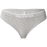 Tommy Hilfiger Underwear Tanga gaćice siva melange / bijela Cijene