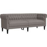 vidaXL Sedežna garnitura 3-delna taupe blago, (21135149) | Shoptok.si