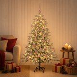  Umjetno božićno drvce s kuglicom 120 cm 150 LED lampica | shoptok.hr