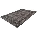 Kayoom RAVNO TKANA PREPROGA Iglesia 300 Grau / Schwarz 120/170 cm tkano siva, črna | Shoptok.si