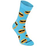 ZOOKSY/RAINBOW SOCKS Rainbow Socks Emoticons Smiley Sadness Brainy 3 Pairs | Shoptok.si