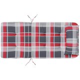  Jastučići za stolice 2 pcs Crveno karo 58 x 77 x 4,5 cm | shoptok.hr