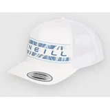 Flower Trucker Kapa s šiltom snow white