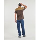 Ea7 Emporio Armani TRAIN ATHLETIC COLOUR BLOCK TEE Smeđa | shoptok.hr