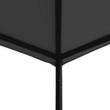  Sjenica od tkanine i čelika 3 x 3 m antracit 180 g/m² | shoptok.hr