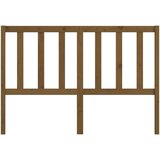  Uzglavlje za krevet boja meda 146 x 4 x 100 cm masivna borovina | shoptok.hr