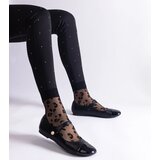 Gemre Black ballerinas with patent toe fastened with Velcro Jaures | shoptok.hr