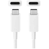 Samsung Podatkovni kabel (EP-DX510JWEGEU) - Hitro polnjenje tip-C na tip-C 5A, 1,8 m - bel | Shoptok.si