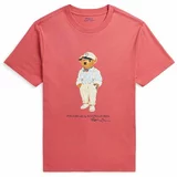 Polo Ralph Lauren Otroška bombažna kratka majica rdeča barva, 323853828032
