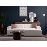Atelier Del Sofa ugaona garnitura melva, 240x145x100 cm, bela | Eponuda.com