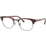 Ray-ban Clubmaster RX5154 8376 M (51) Rdeča/Kristalna cene