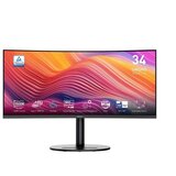 MSI Monitor Modern MD342CQP, 34&amp;quot;, UWQHD 3440x1440, 120Hz, FreeSync Premium, Zakrivljeni, Poslovni Slike