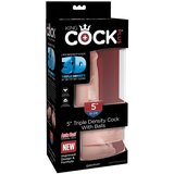Pipedream dildo z modi "king cock plus triple density" - 13 cm (R21346) | Shoptok.si