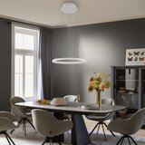 SCHÖNER WOHNEN 15570-16-LED prigušiva luster na sajli QUILLO LED/36W/230V preč.60cm beli | Eponuda.com