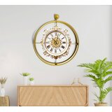Wallity Zidni sat Mclock-00120, 58x65x7 cm, zlatna boja Cijene