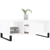  Stolić za kavu bijeli 90 x 50 x 36,5 cm od konstruiranog drva | shoptok.hr
