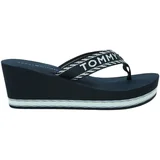 Tommy Hilfiger Nizki čevlji Tommy Webbing Wedge pisana