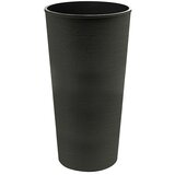  Visoka okrugla posuda za biljke Melrose Glamour (Plastika, Antracit, Ø x V: 25 x 46,5 cm) | shoptok.hr