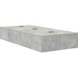  Krevet s ladicama Betonski sivi 90 x 200 cm Konstruirano drvo | shoptok.hr