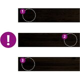  Gazišta stepenice 12 kom tamnosmeđi 110x30x2 cm masivna hrast | shoptok.hr