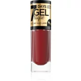 Eveline 7 Days Gel Laque Nail Enamel gel lak za nohte brez uporabe UV/LED lučke odtenek 55 8 ml
